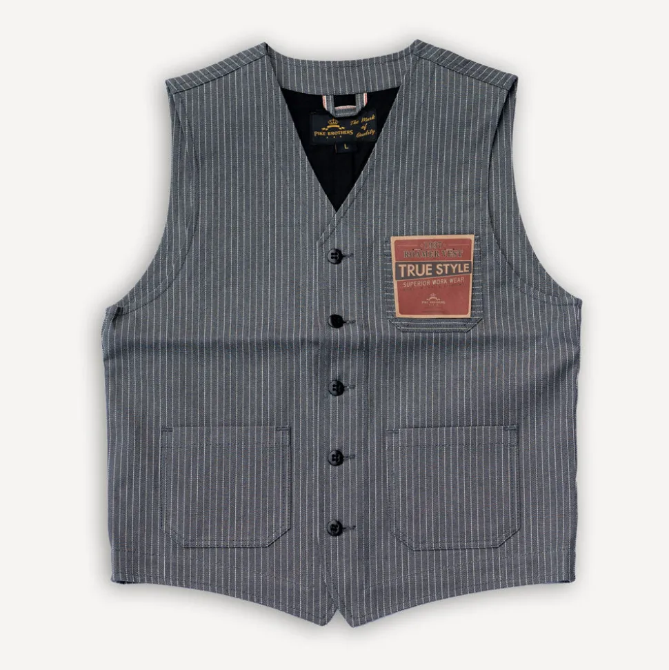 1937 Roamer Vest Grey Wabash