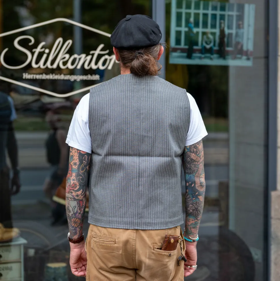 1937 Roamer Vest Grey Wabash