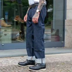 B-07 RELAXED STRAIGHT special #2 15 oz. Vintage Indigo Selvedge