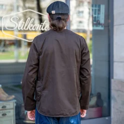 Bernard Loose Fit Light Jacket Coffee Brown