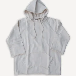 Boxing Hooded Sweatshirt 3/4 Natural