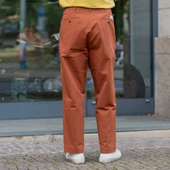 Chino Bio-Baumwolle Twill 300g Relaxed Fit Chestnut CHINO01
