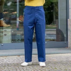 Chino Bio-Baumwolle Twill 300g Relaxed Fit Ink CHINO01