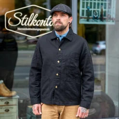 Chore Jacket Garage Cotton Black