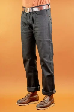 Clint Pants Gunpowder Selvage 14oz Black