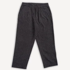 Duke Pant Cedar Check Brown