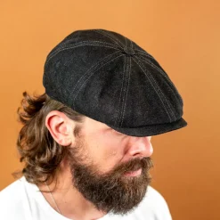 Hatteras Schiebermütze Denim Black
