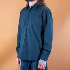 Hemd Bio-Baumwolle Popeline Dark Navy