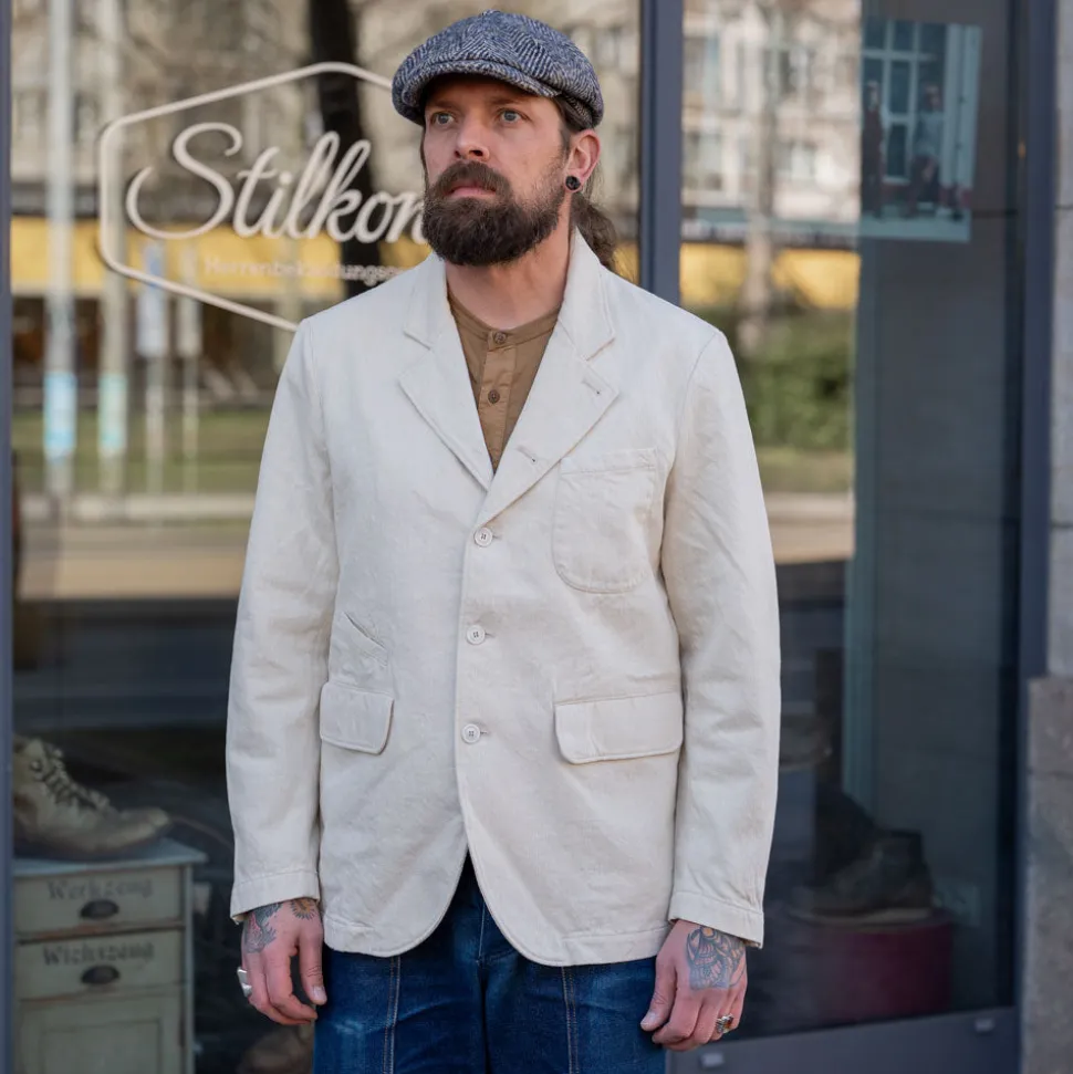 Horloger Tailored Blazer T4/Serge Natural