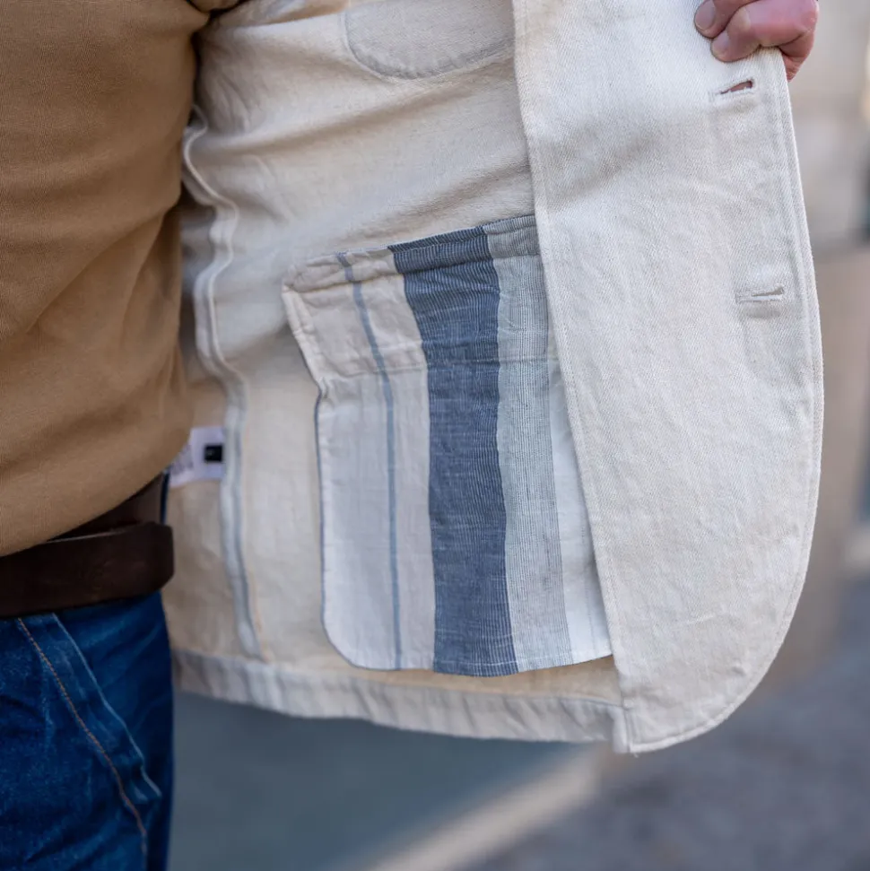 Horloger Tailored Blazer T4/Serge Natural