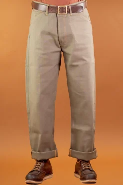 Jack Pants Yarn Dyed Heavy Oxford Green