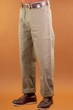 Jack Pants Yarn Dyed Heavy Oxford Green