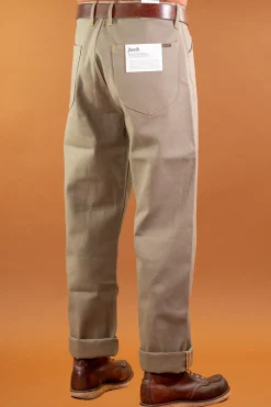 Jack Pants Yarn Dyed Heavy Oxford Green