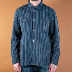 Kurt Single Stripe Indigo Jacket