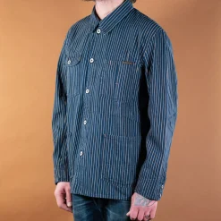 Kurt Single Stripe Indigo Jacket