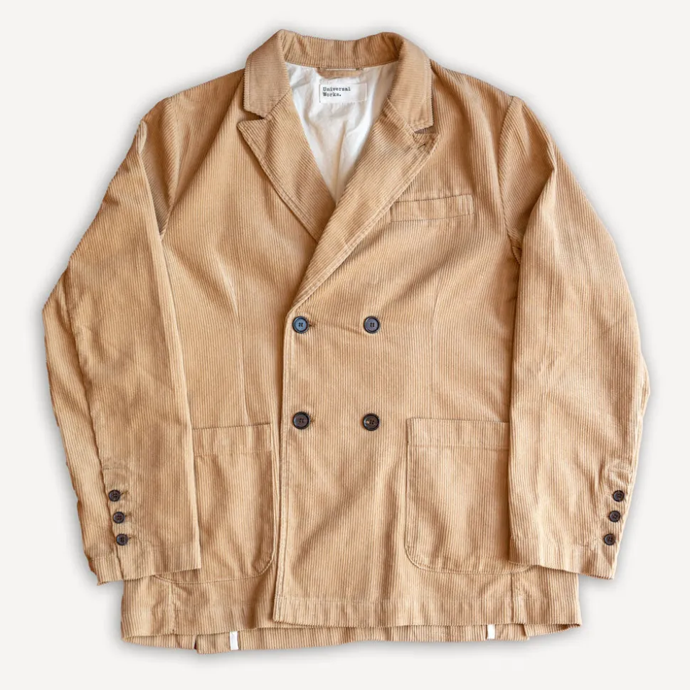 Manor Jacket Cord Fawn