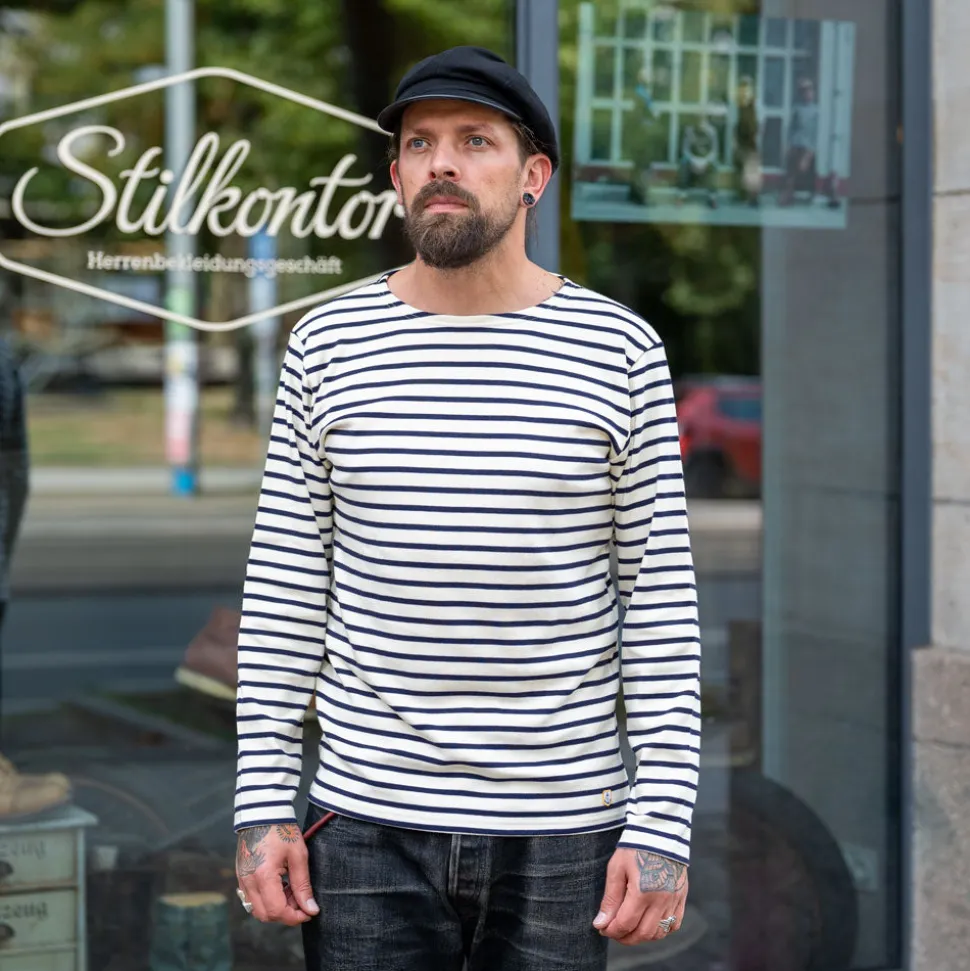 Matrosenshirt Nature/Navy