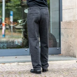 Military Chino Salt ´n Pepper Tweed Black