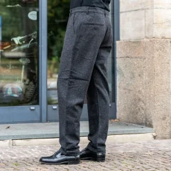 Military Chino Salt ´n Pepper Tweed Black