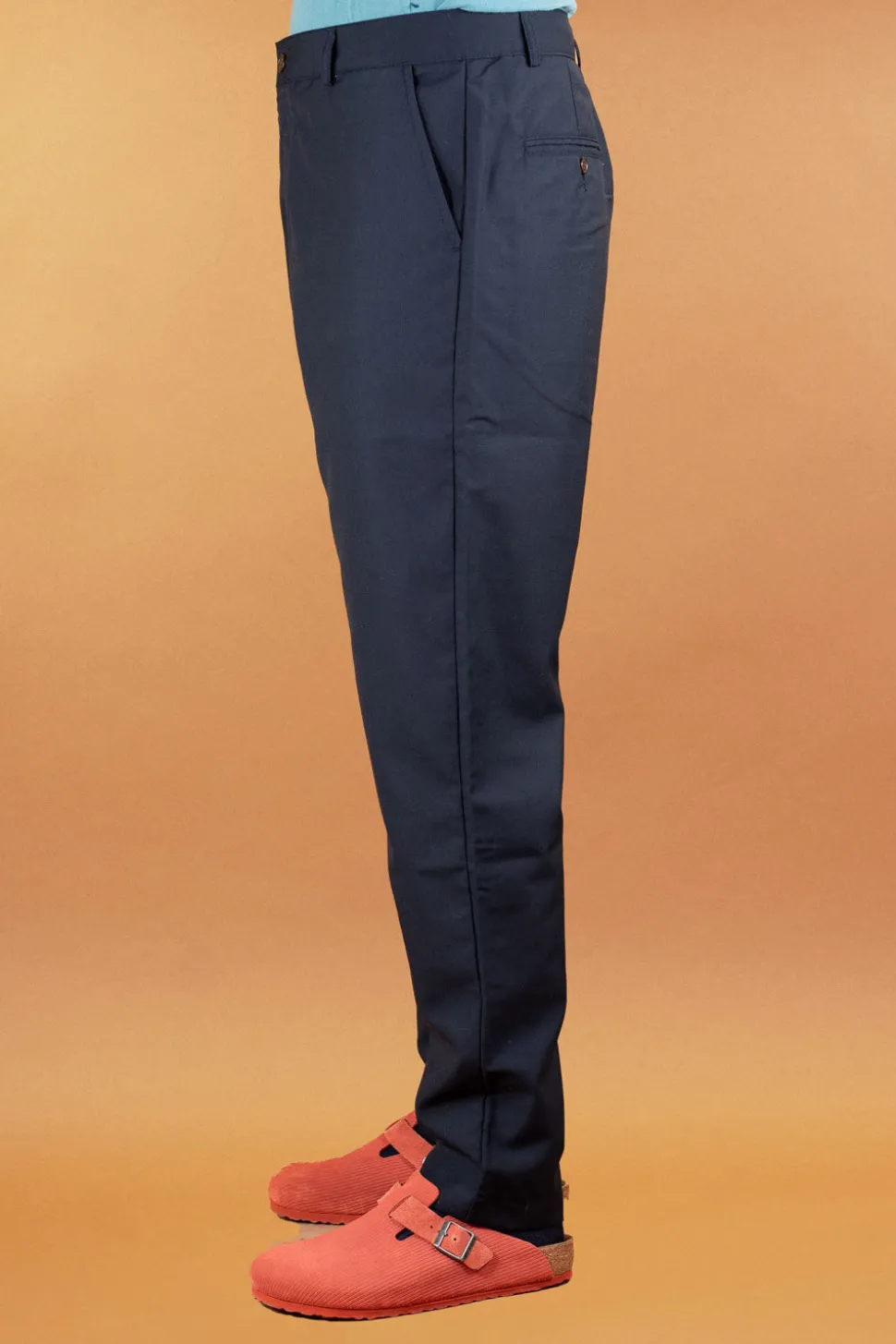 Military Chino Tropical Suiting Navy