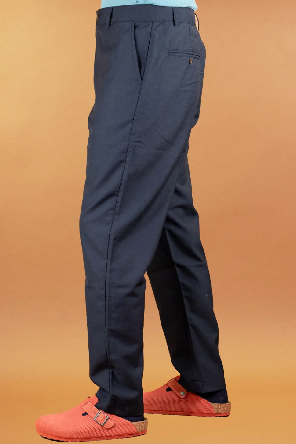 Military Chino Tropical Suiting Navy