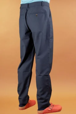 Military Chino Tropical Suiting Navy