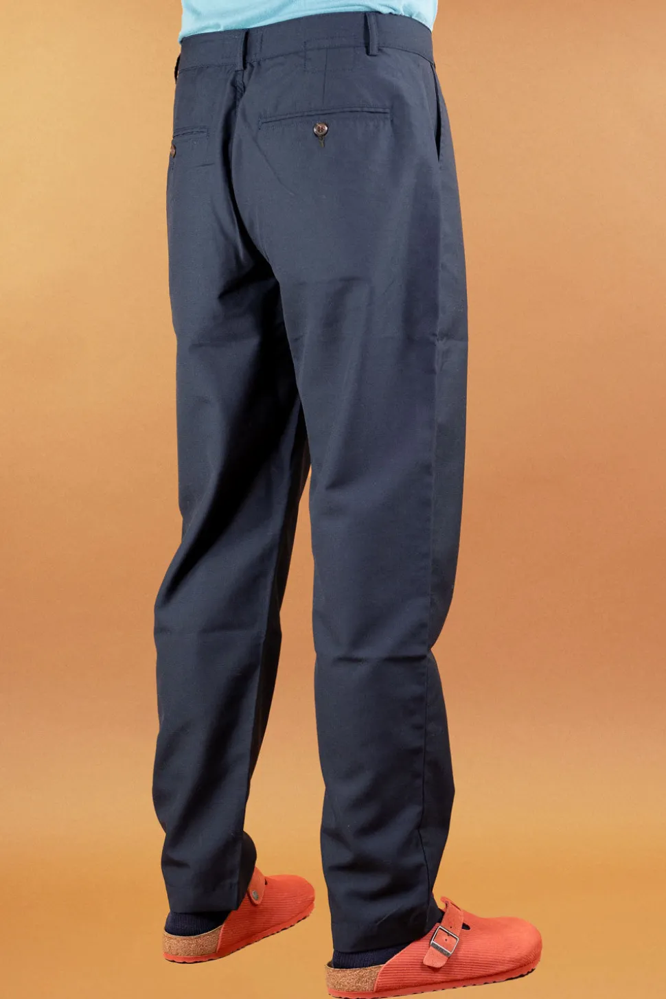 Military Chino Tropical Suiting Navy