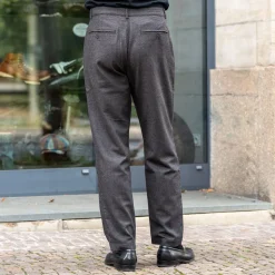 Military Chino Upcycled Tweed Brown