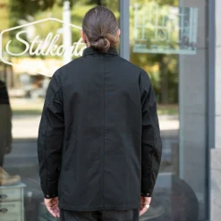 Organic Cotton Duck Chore Jacket IHJ-148 Black