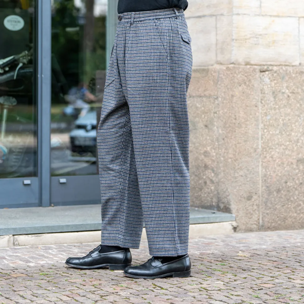 Oxford Pant Houndstooth Charcoal