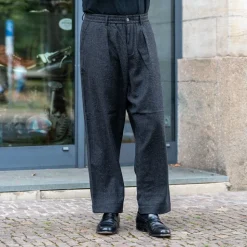 Oxford Pant Salt ´N Pepper Tweed Black