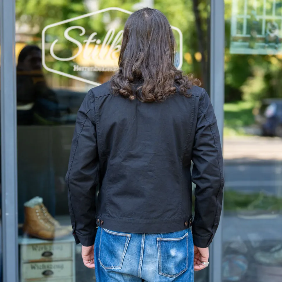 9oz. Canvas Type III Jacket IHJ-147 Black