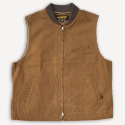 9oz. Canvas Work Vest IHV-49 Brown