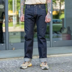 14oz Selvedge Denim Straight Cut Jeans IH-634S-142