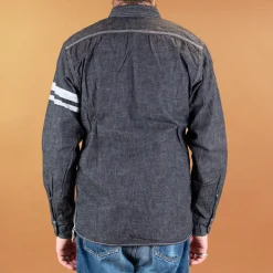 8oz Selvedge Denim Work Shirt Indigo