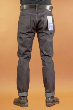 18oz Tight Tapered Denim Indigogrey