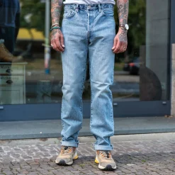 Regular Straight Kurabo Red Selvedge 14oz Blue Light Used