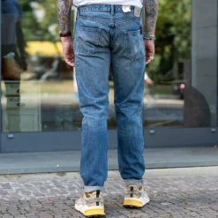 Regular Tapered Kurabo Red Selvedge 14oz Blue Mid Dark Used