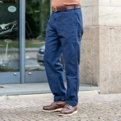 Service Chino Garage Cotton Navy