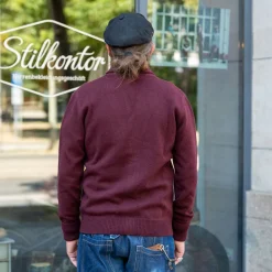 Shawl Collar Cardigan Bordeaux