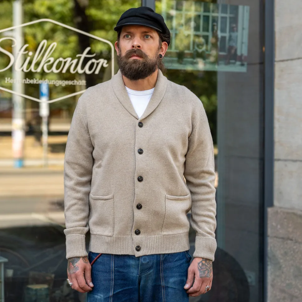Shawl Collar Cardigan Fango