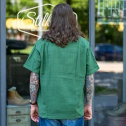 Shirt Shortsleeve Grain Green