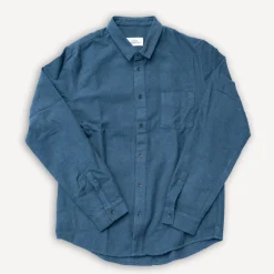 Simon Shirt Eco Flannel Ocean
