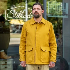 Sisyphos Rugged Twill-Jacket Kurkuma