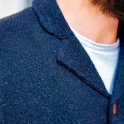 Strickjacke Max 3 18 Oz. Blue