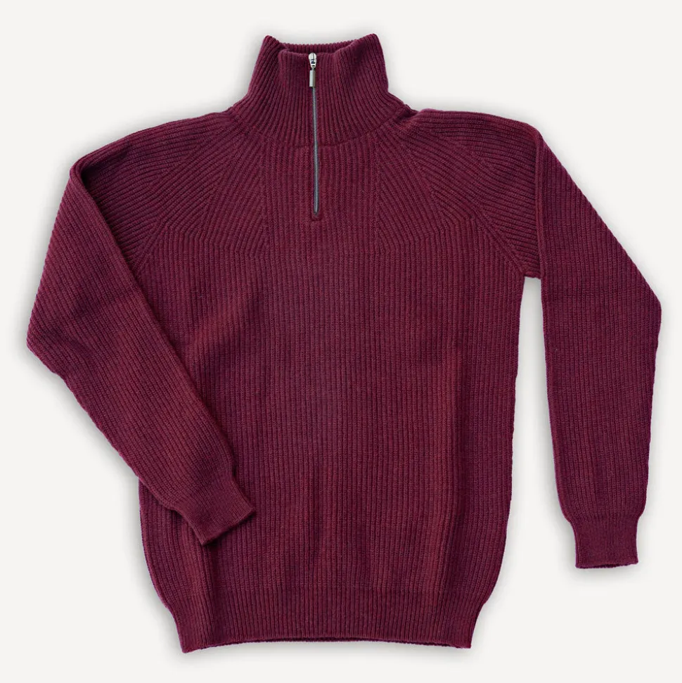 Troyer Merinowolle Bordeaux