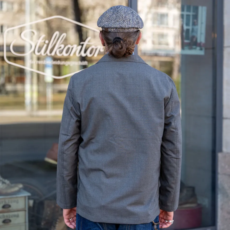 Two Button Jacket Tropical Suiting Grey