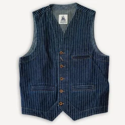 Vest Wabash Denim Indigo Blue