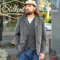 Vincent Casual Blazer Jacket Olive-Taupe