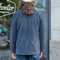 Vincent Casual Blazer Jacket Dusty Navy